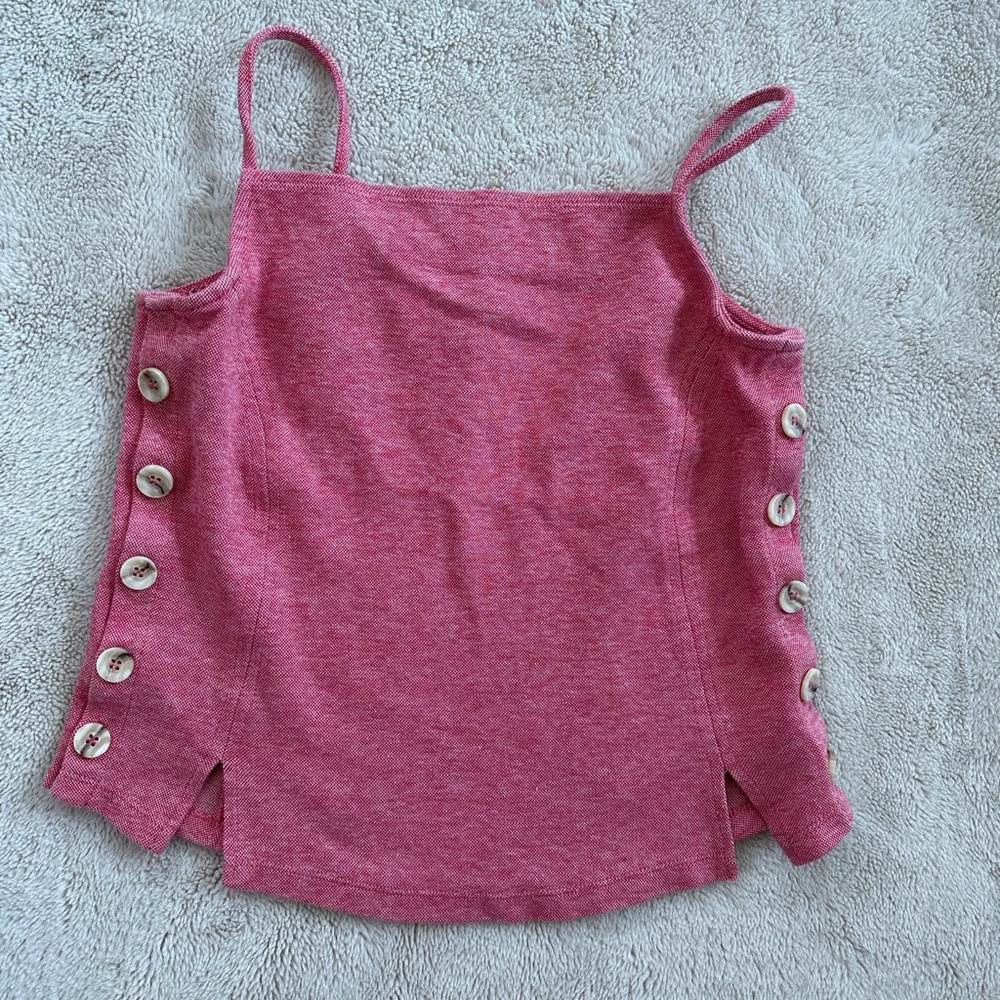 Anthropologie Meadow Rue Button Side Tank Top